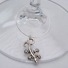 Lizard Wine Glass Charms