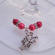 Lobster Wine Glass Charms