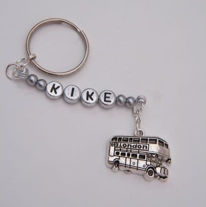 London Bus Personalised Keyring
