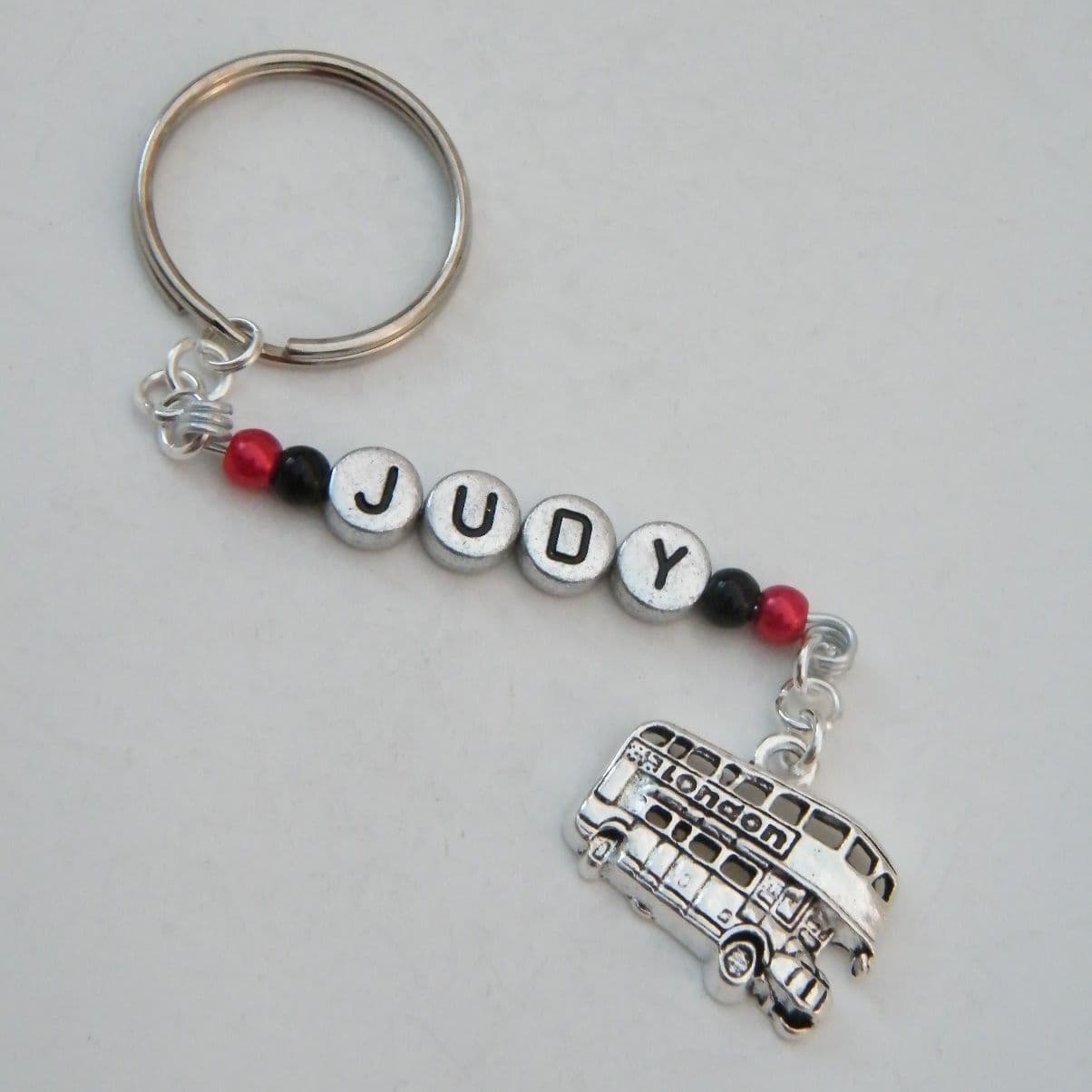 London Bus Personalised Keyring