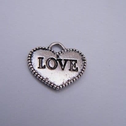 Love Heart Bracelet - Charm Beaded Style