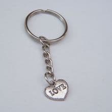 Love Heart Keyrings