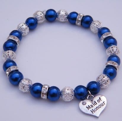 Maid Of Honour Bracelet - Sparkle & Bling Style