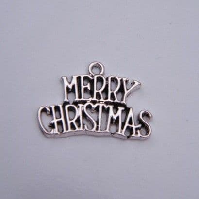 Merry Christmas Bracelet - Charm Beaded Style