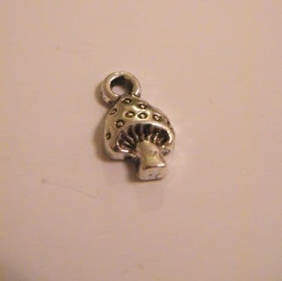 Mini Mushroom Personalised Wine Glass Charm