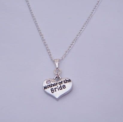 Mother Of The Bride Necklace - Charm Style