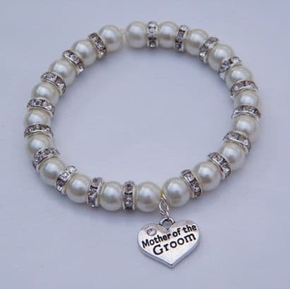Mother Of The Groom Bracelet - Full Sparkle Style