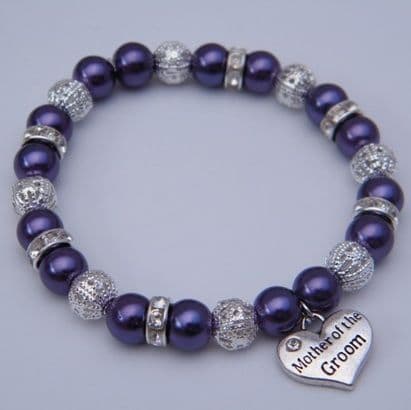 Mother Of The Groom Bracelet - Sparkle & Bling Style