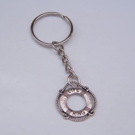 Nautical Life Ring Keyring - Charm Style