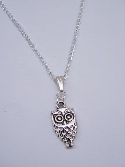 Owl Necklace - Charm Style