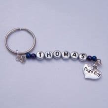 Page Boy Keyrings