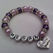 Personalised Bracelets - Full Sparkle Style