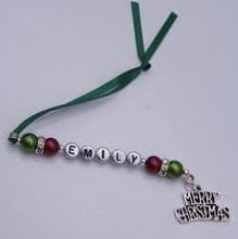 Personalised Christmas Tree Decorations