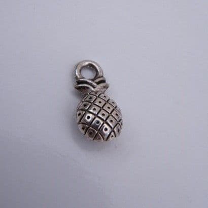 Pineapple Personalised Wine Glass Charm - Full Sparkle Style