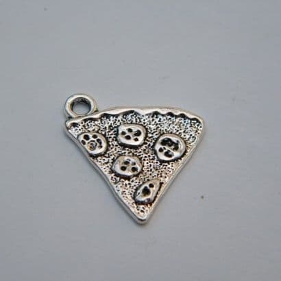 Pizza Personalised Wine Glass Charm