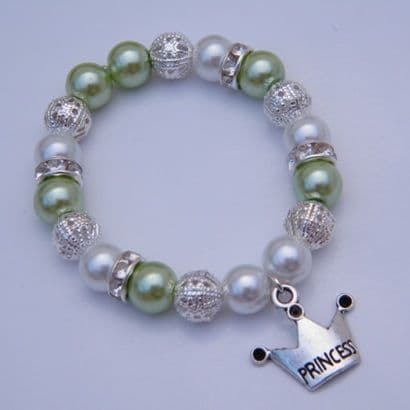 Princess Crown Bracelet - Sparkle & Bling Style