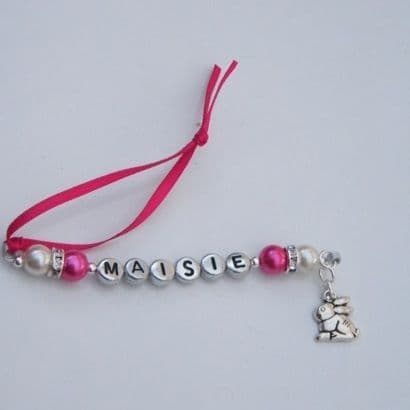 Rabbit Personalised Christmas Tree Decoration