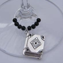 Reading Wine Glass Charms