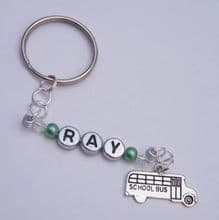 School Bus Keyrings