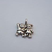 School Children Wine Glass Charms