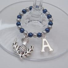 Scotland Scottish Wine Glass Charms