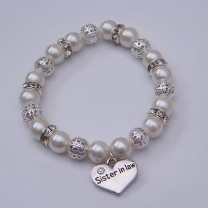 Sister In Law Bracelet - Sparkle & Bling Style
