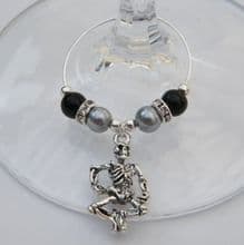 Skeleton Wine Glass Charms
