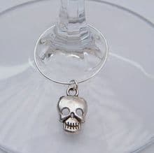 Skull Wine Glass Charms
