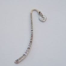 Small Clear Sparkle Heart Bookmarks