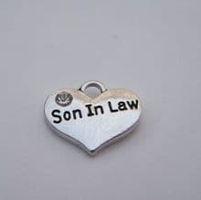 Son In Law Wine Glass Charms