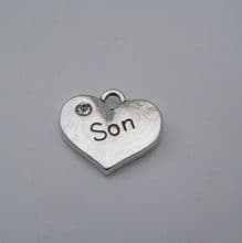 Son Wine Glass Charms