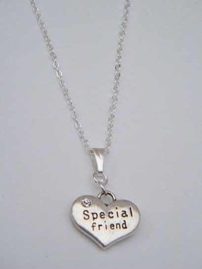 Special Friend Necklace - Charm Style