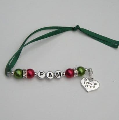 Special Friend Personalised Christmas Tree Decoration