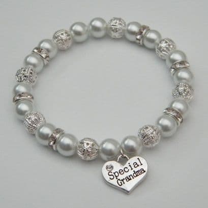 Special Grandma Bracelet - Sparkle & Bling Style