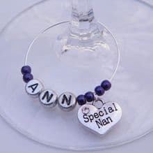 Special Nan Wine Glass Charms