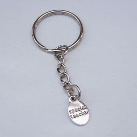 Special Teacher Keyring - Charm Style