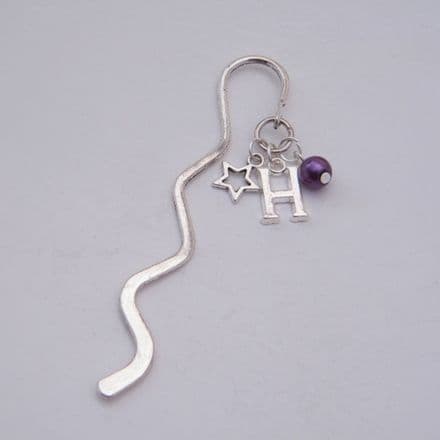 Star Outline Bookmark - Initial Wave Style