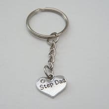 Step Dad Keyrings