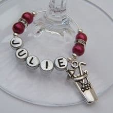 Summer Holiday Drink Wine Glass Charms