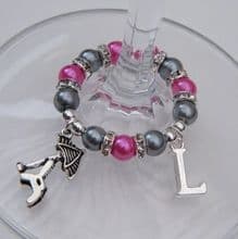 Sun Lounger Wine Glass Charms