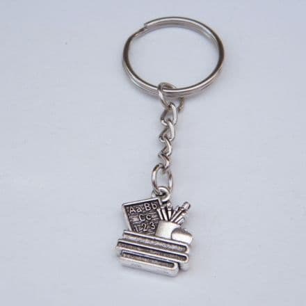 Teacher Blackboard Keyring - Charm Style