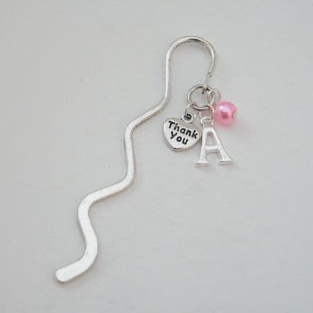 Thank You Bookmark - Initial Wave Style