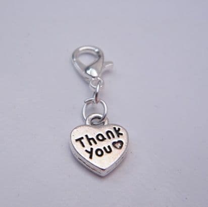 Thank You Clip On Charm