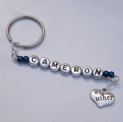 Usher Personalised Keyring