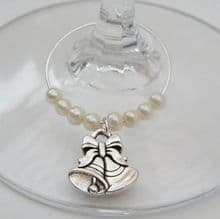 Wedding Bells Wine Glass Charms