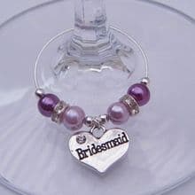 Wedding Wine Glass Charms