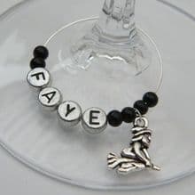 Witch Wine Glass Charms