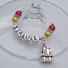 Wizard Wine Glass Charms