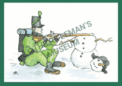 95th Christmas Card “Frosty the Rifleman”