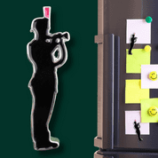 Enamel Bugler Magnet